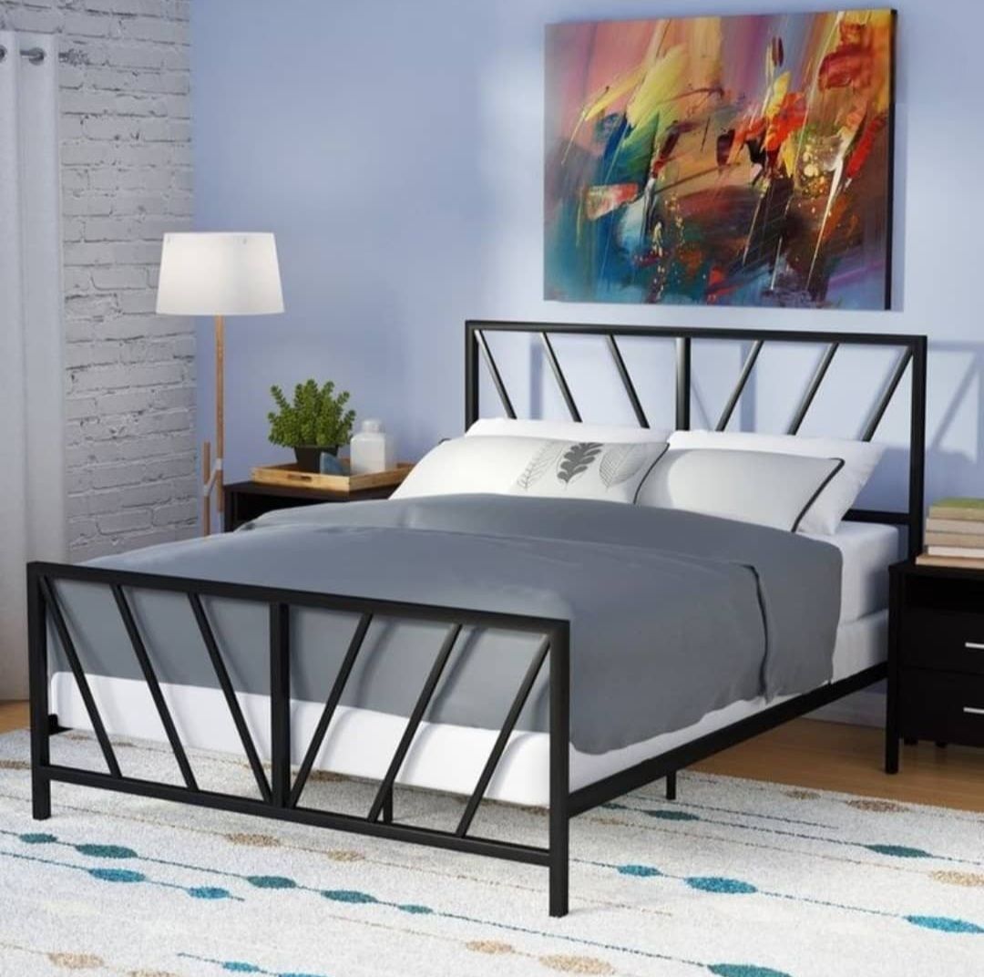 تخت  خواب مدرن فلزی  مدل B108