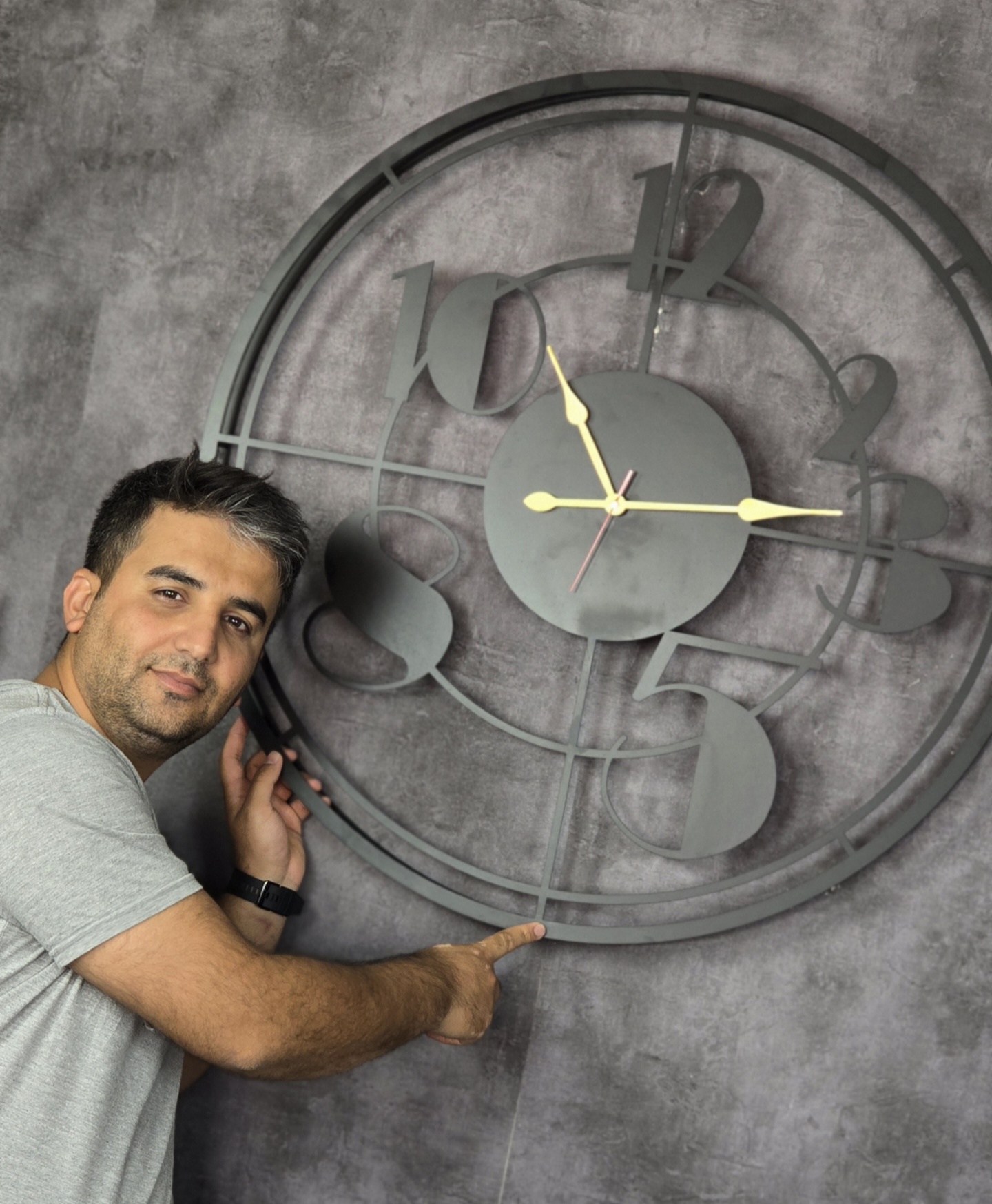 ساعت دیواری  مدرن H410