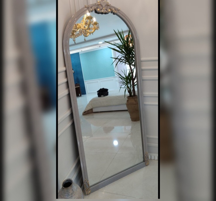 ایینه مدرن فلزی دکوراتیو E181